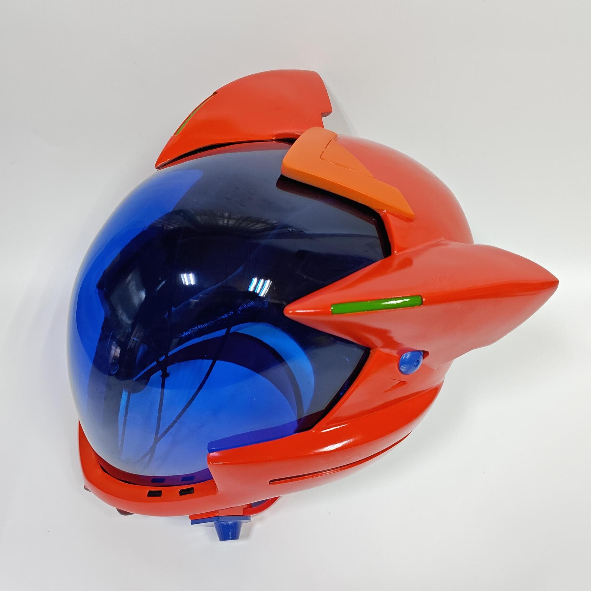 エヴァンゲリオン 劇場版 アスカ コスプレ用ヘルメット Amazon.co.jp: ヘルメット 新世紀エヴァンゲリオン コスプレ道具