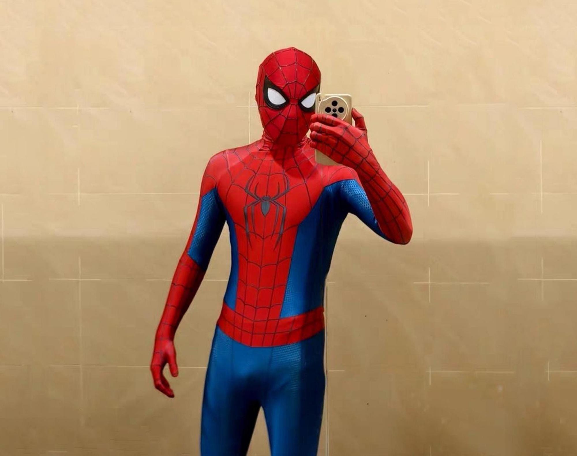 Leoptics 大人 スパイダーマンコスプレ アメイジングスパイダーマン2