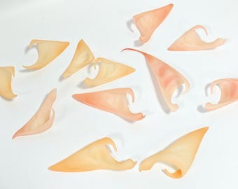 Elven Ears 2 Pcs Cosplay Costume，Customized Handmade Gift，Wearable Cosplay Movie & Game Prop