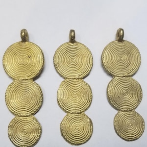 Ghana Brass Pendants