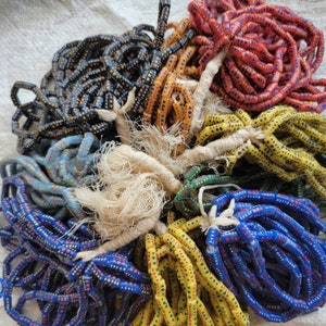 20 Small Jewelry Making Beads, Natural Glass Beads