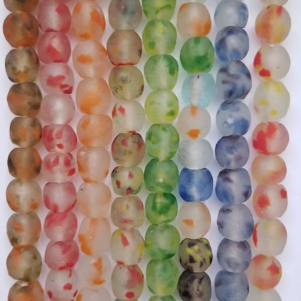 Recycled Glass Beads Etsy