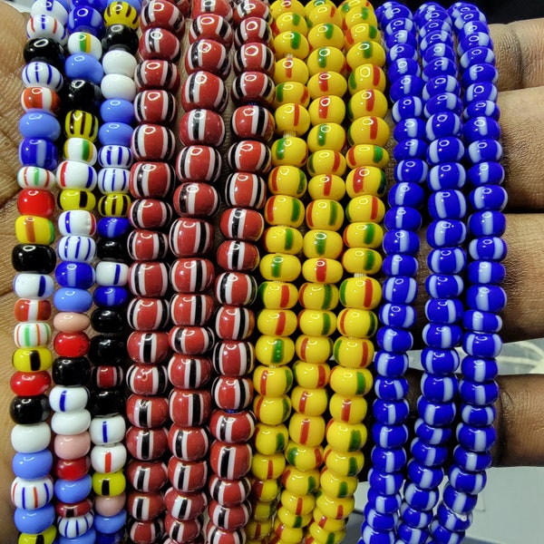 African Seed Beads, African Christmas Beads