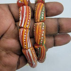 Krobo Powdered Glass Bead, Glass Beads, African Beads