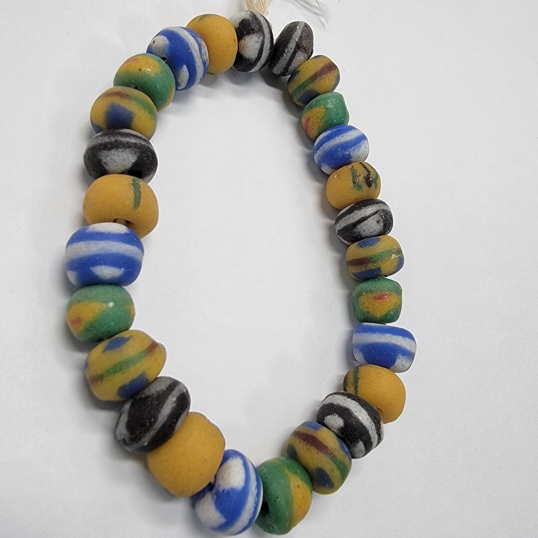 26 Mix Round Beads, African Beads for Jewelry Making - Etsy