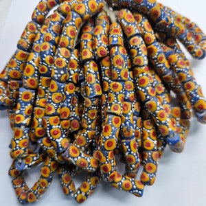 SALE: Sold As It Is, African Hand Painted Glass Beads