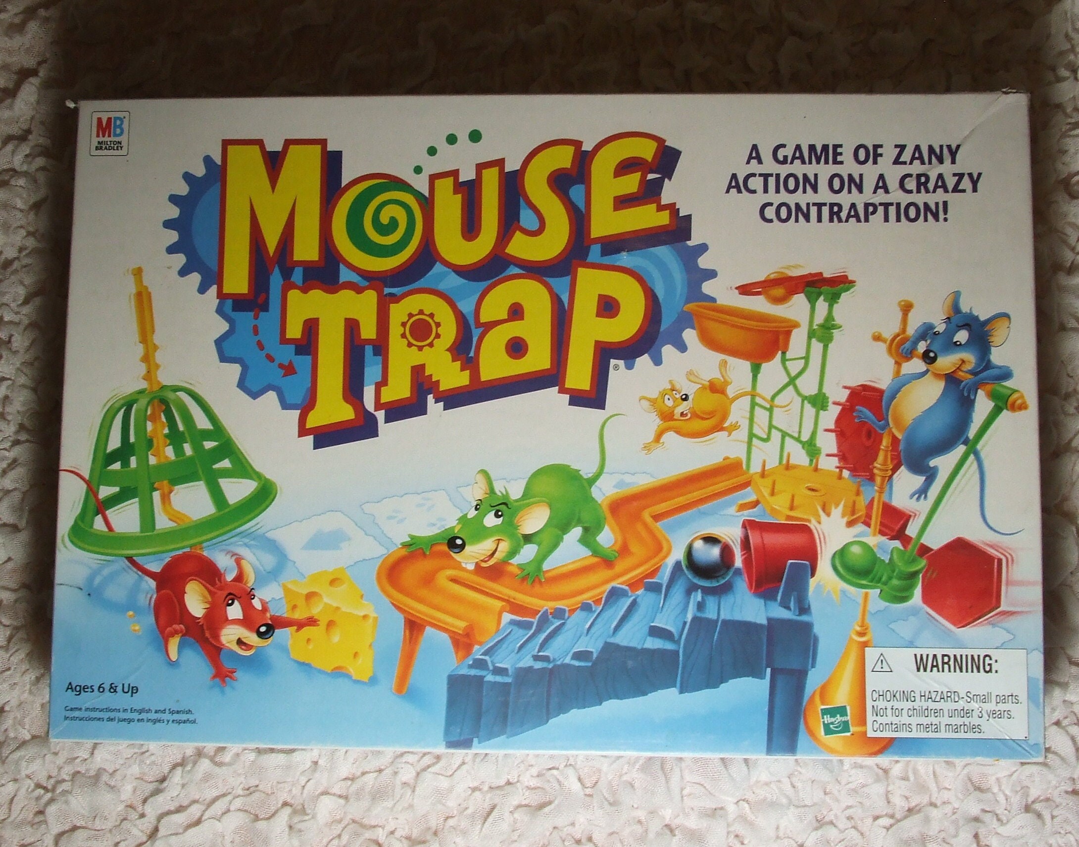  3 Mouse Trap Replacement Metal Steel Balls/Milton Bradley :  Video Games