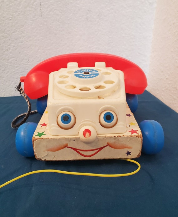 Chatter Telephone Toy Vintage 1961 Fisher-Price