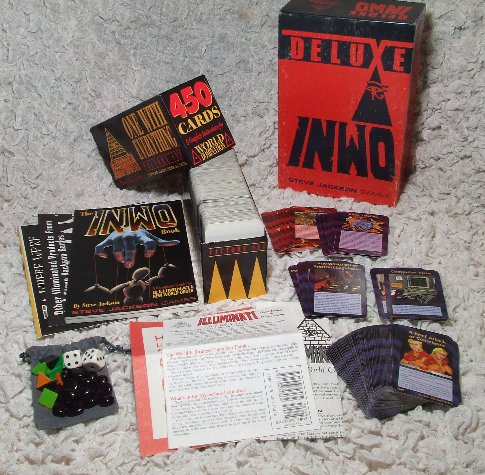 Vintage 1995 Deluxe INWO Illuminati: New World Order - Etsy