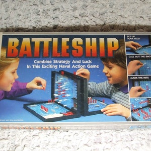 Touché-Coule Français Battleship vintage Game 1988 -  France