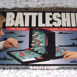 Vintage 1990 Battleship by Milton Bradley 100% Complete Excellent Condition Naval Combat Game