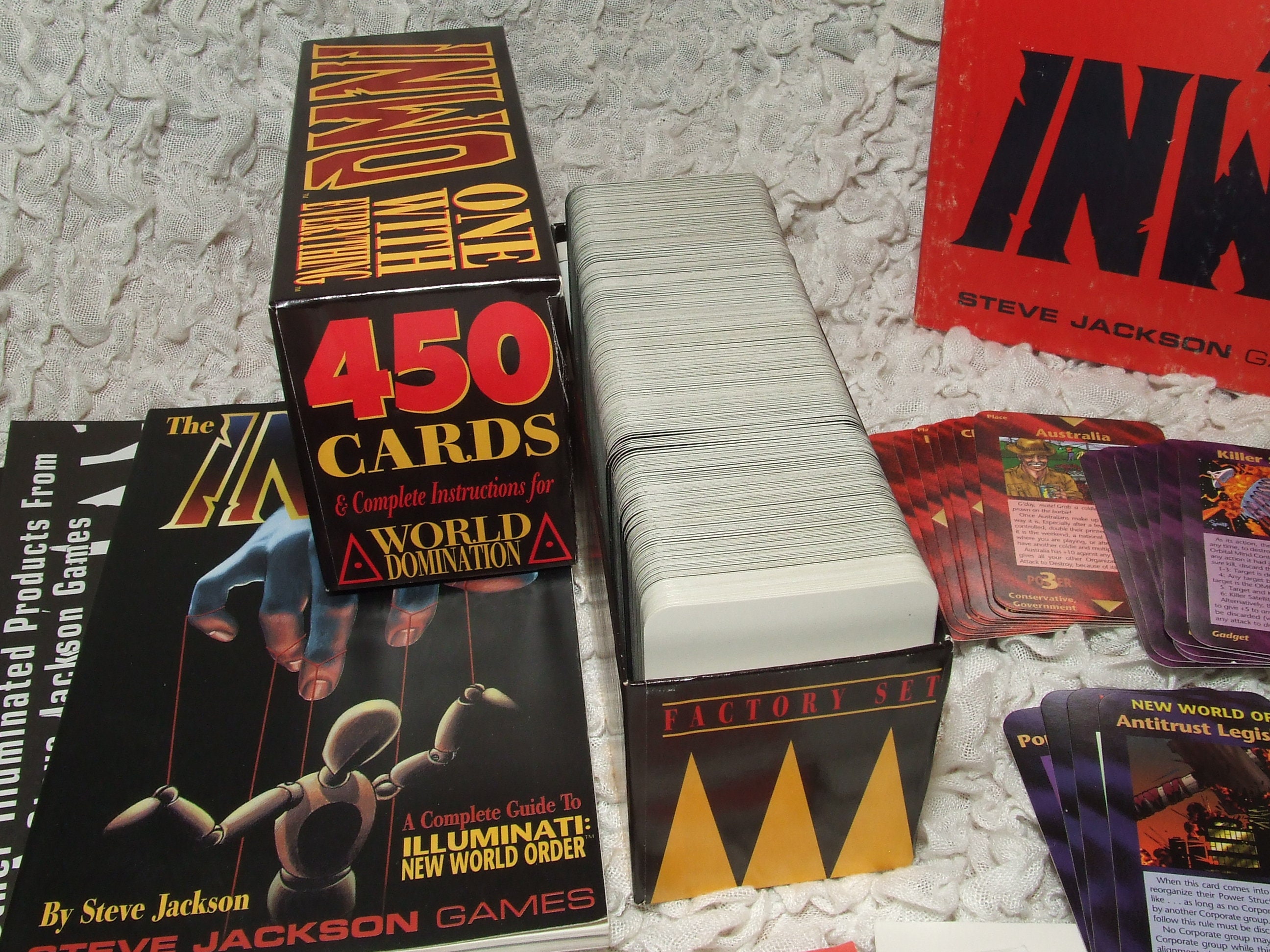 Vintage 1995 Deluxe INWO Illuminati: New World Order - Etsy
