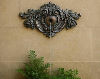 Fountain Feature – Wall Fountain Center Element – Made in USA - FREE SHIPPING