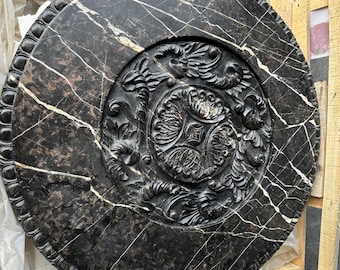 Table tops or wall decor element - solid stone - 36" diameter - SHIPPING INCLUDED