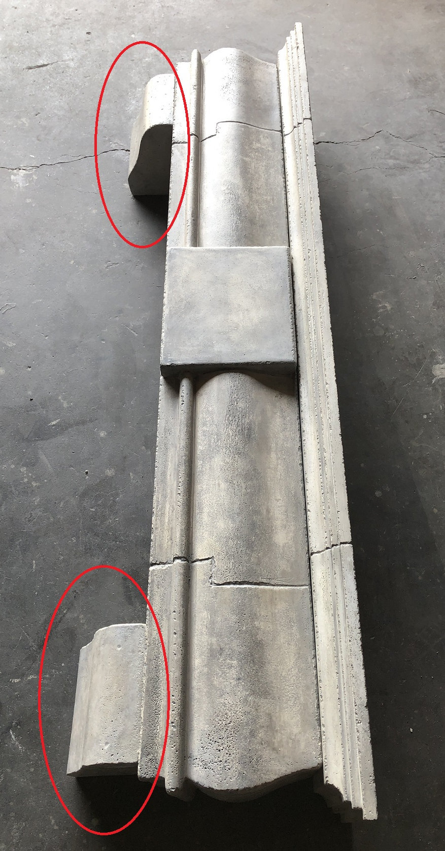 Fireplace Mantel Beam Corbels – Cast stone Corbel – Corbel Shelf Support can be used with wood beams – designed to support weight