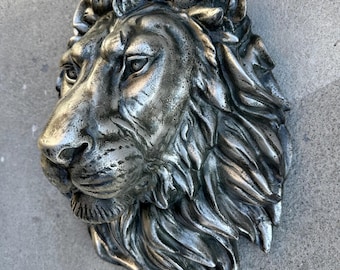 Lion Head Sculpture| Cast Stone Water Feature Pool  - Custom Designer Series