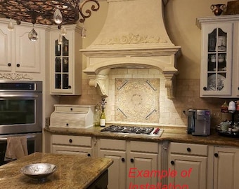 Kitchen Hood Surround - Custom Range Hood - Exhaust Liner Surround