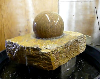 Fountain – Floating Sphere Fountain – Water Element Feature