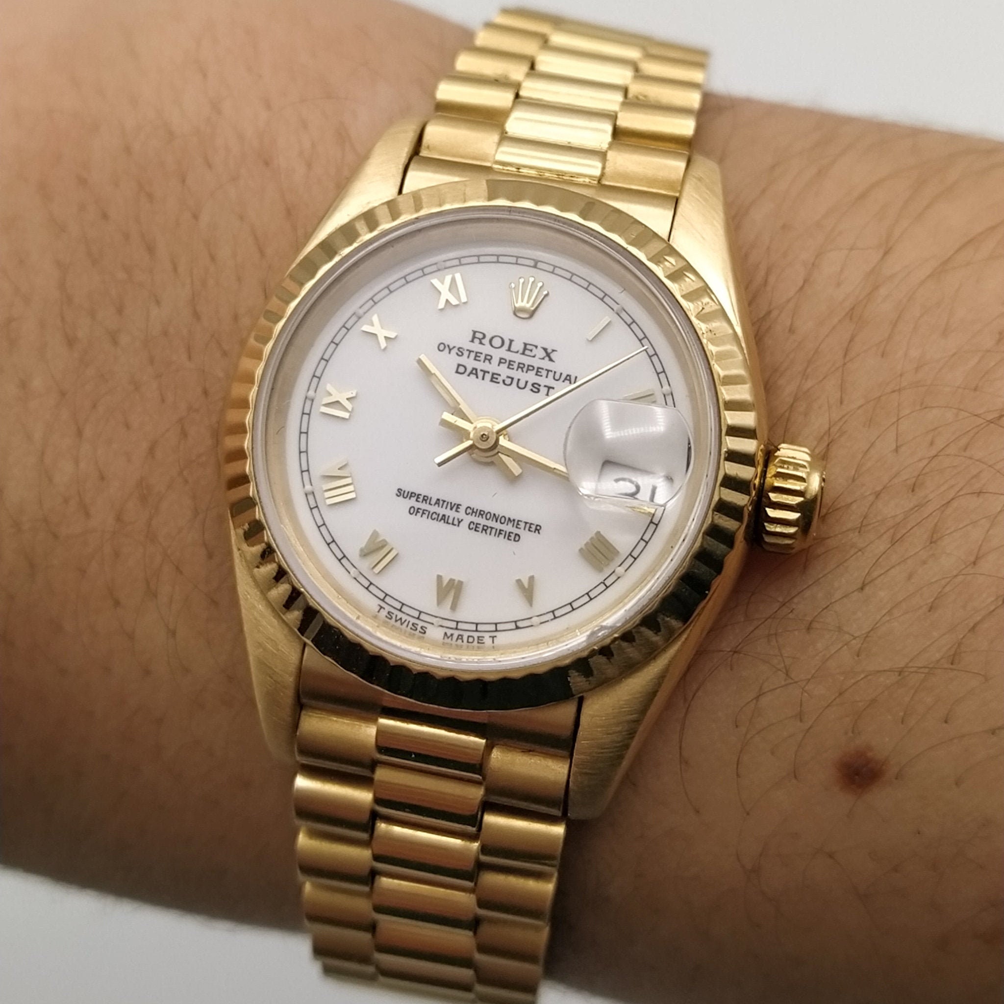 Rolex oyster perpetual oro best sale