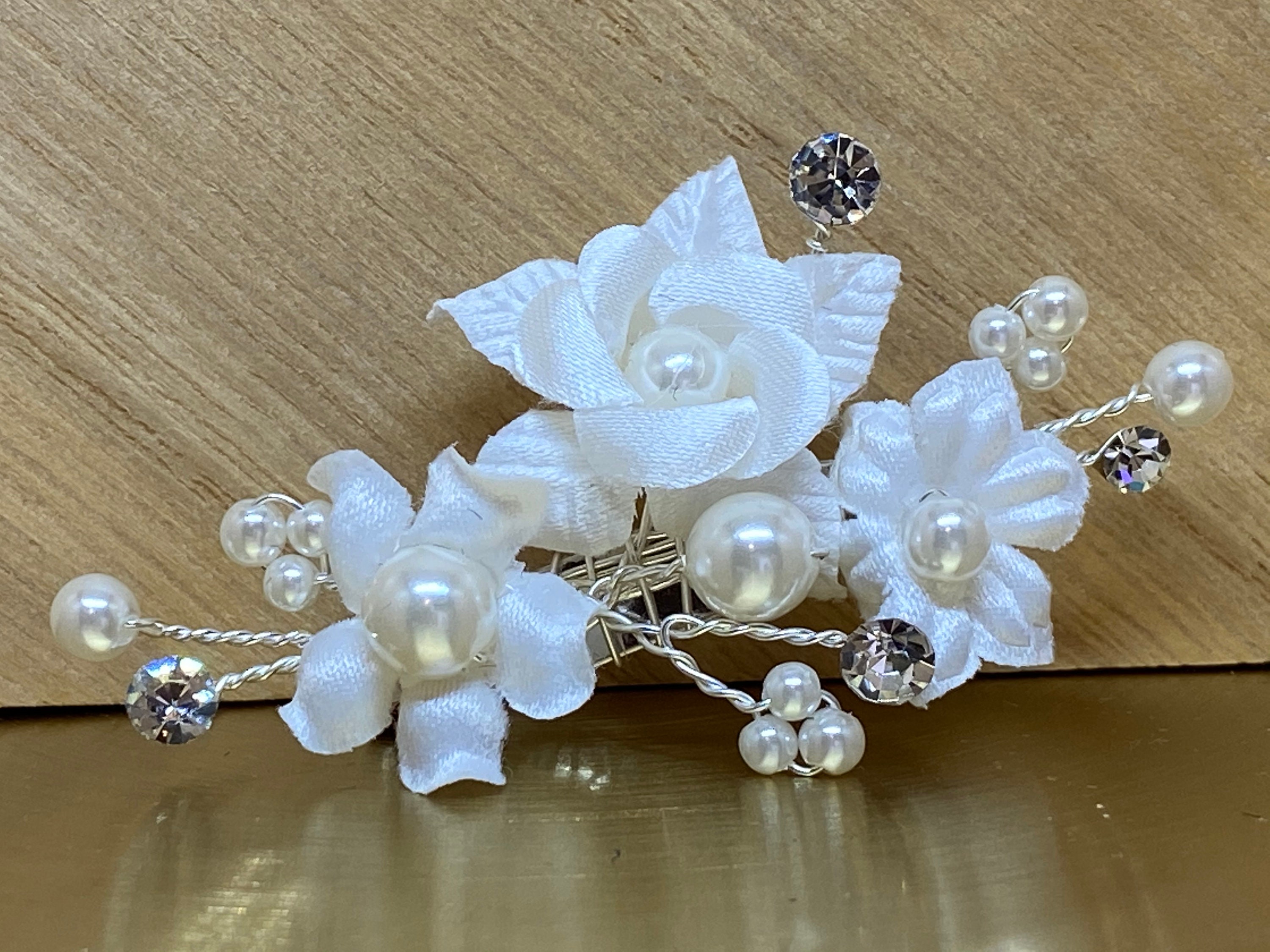 Beautiful Train Pin Wedding Dress Train Pin Floral & Pearl Etsy