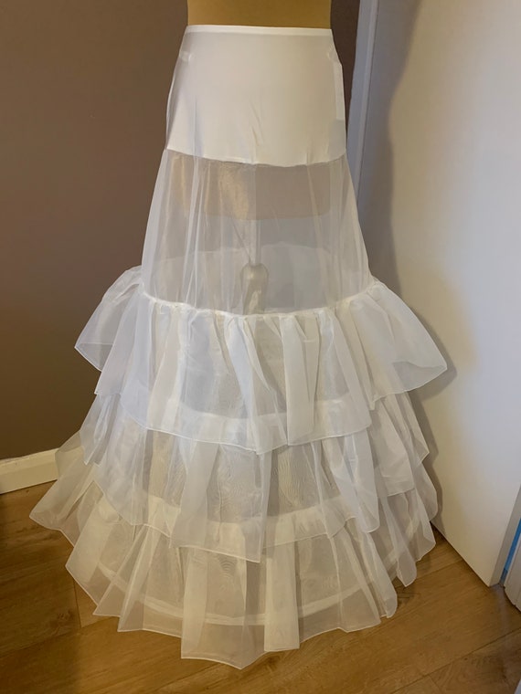 ❤ 8-Layers Beauty Bridal Petticoat Crinoline Long Wedding Dress Underskirt