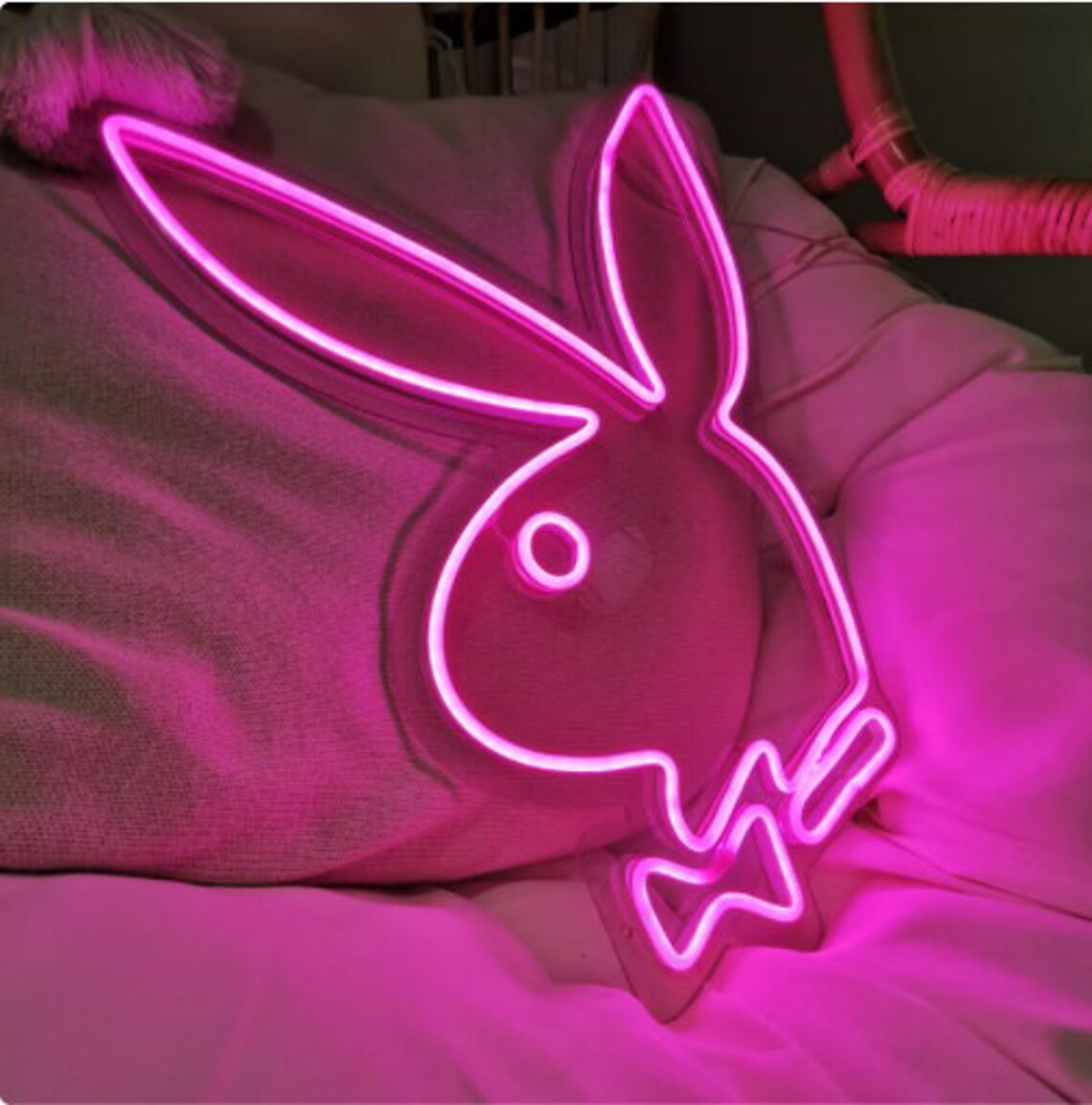 Custom Neon Sign Playboy Neon Sign Bunny Neon Sign Custom | Etsy