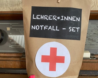 Gift Bag Teachers Emergency - Set