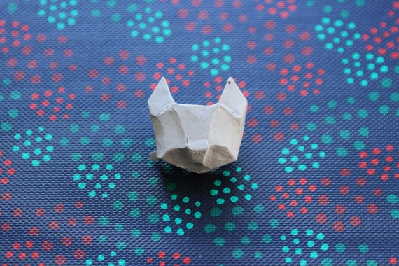 Brooch Chat Paper Toy Origami Style Etsy