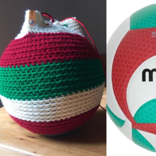 Volleyball Balltasche z.B für Molten V5M5000, handmade, Geschenk