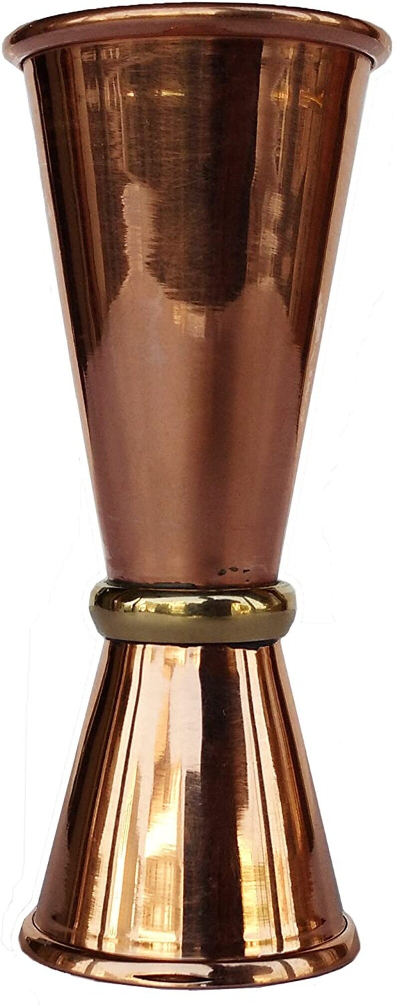 Copper Double Jigger Cocktail Shot Glasses. Solid Copper 2 Mix Etsy UK