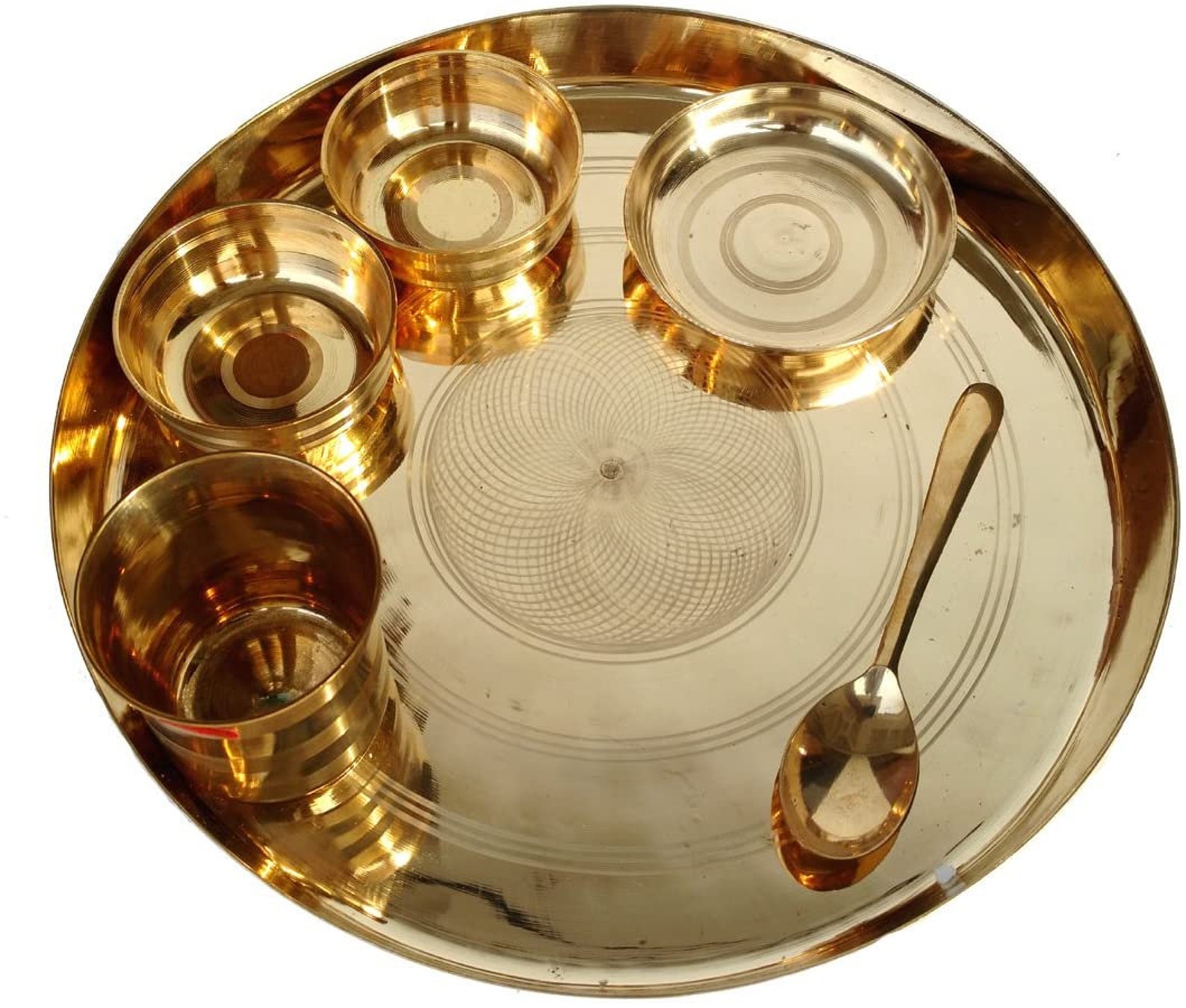 Bronze Dinner Set kansa Thali Etsy