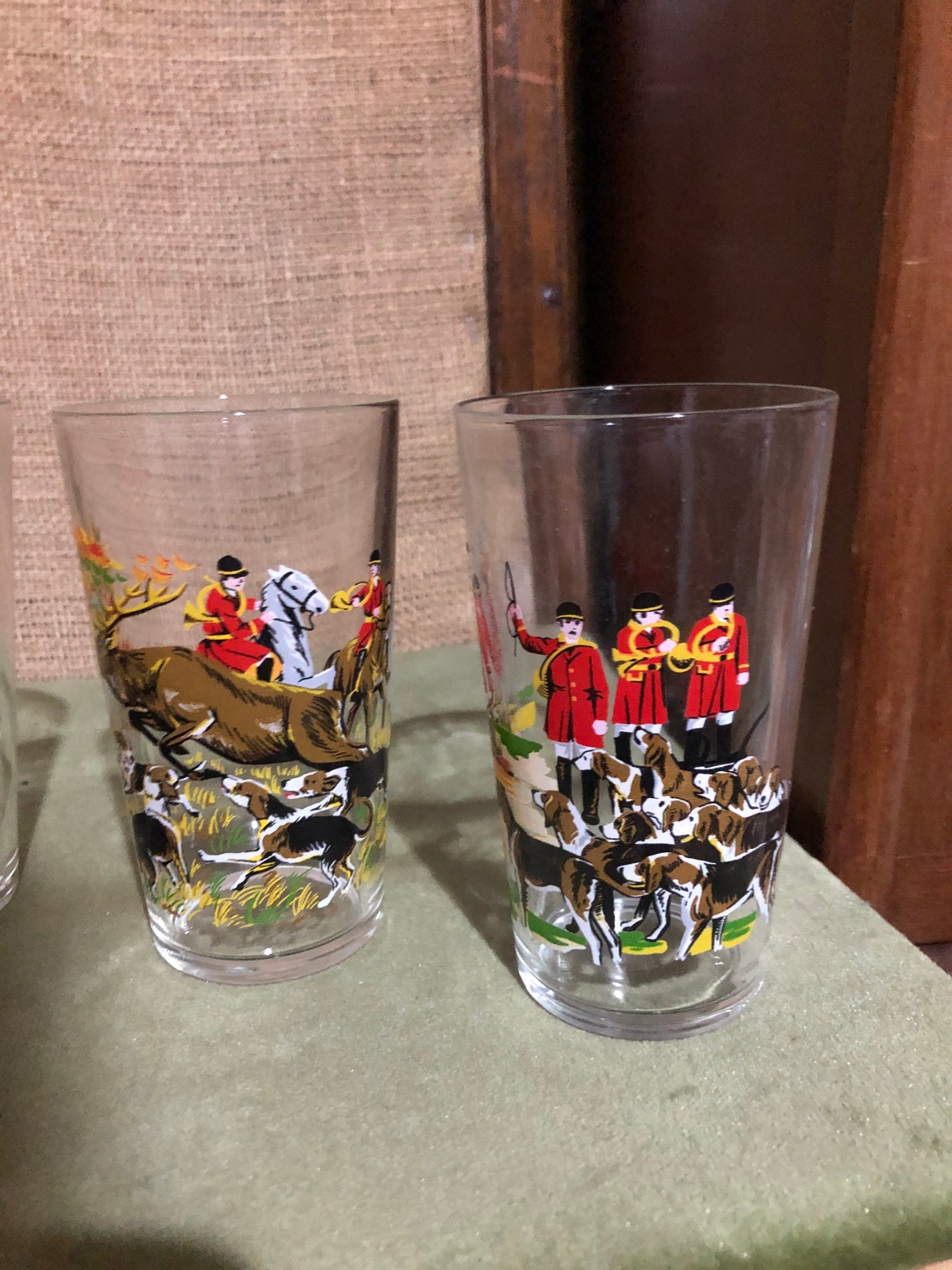 Vintage francés vaso de jugo de vaso vasos de agua conjunto de Etsy