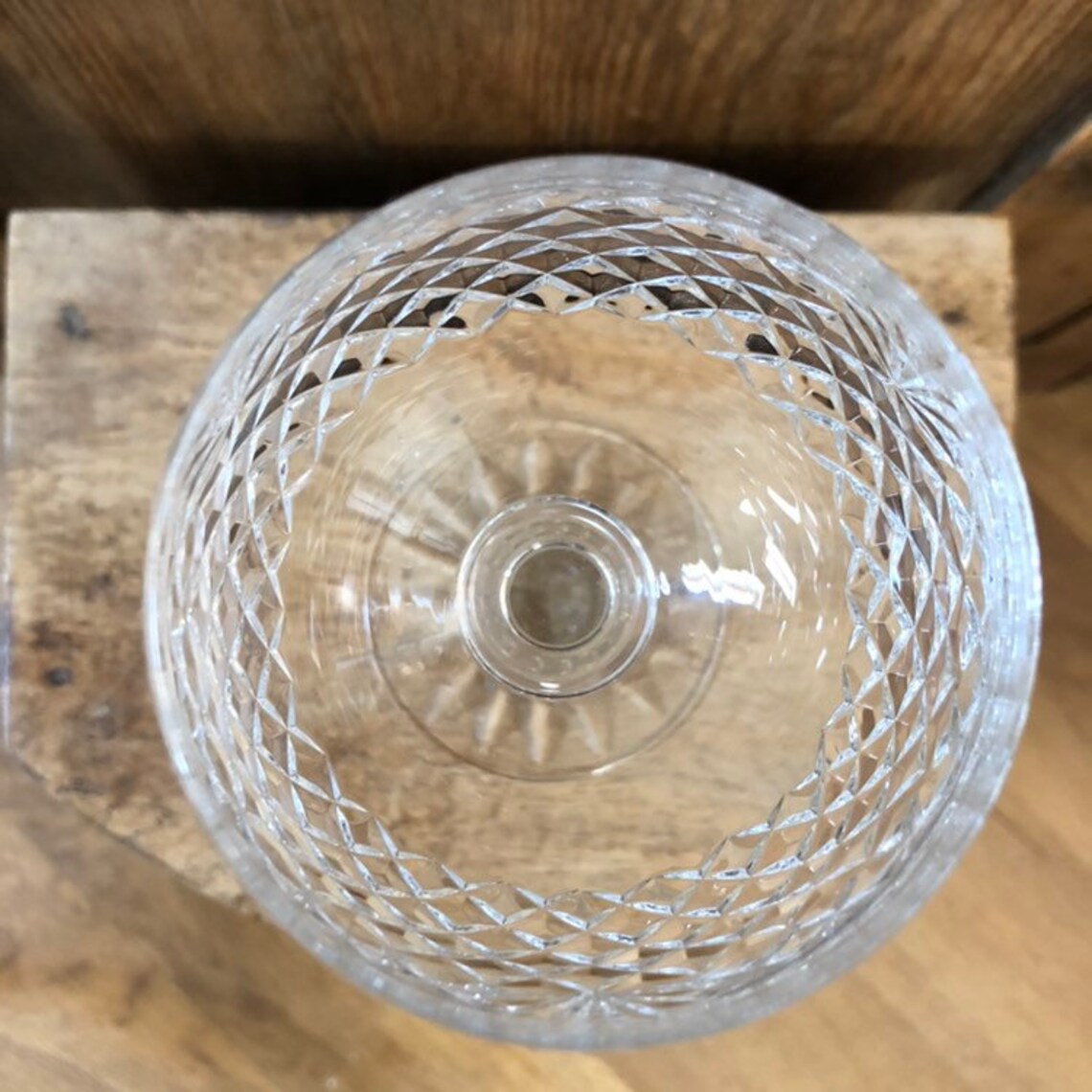 Watford England Crystal Cheney Cut Glass Pair X 2 Hock Wine Etsy UK