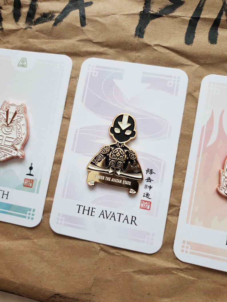 Avatar Pins Avatar The Last Airbender Enamel Pins Avatar | Etsy