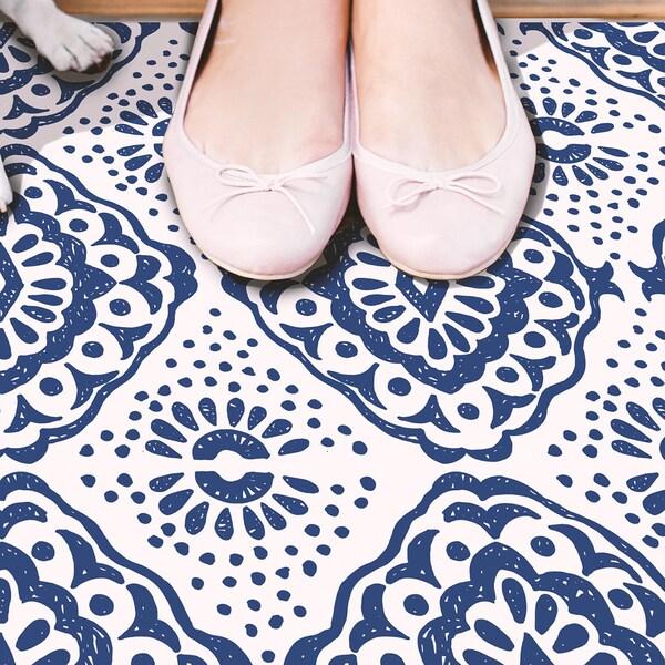 Vinyl Floor Mat Etsy