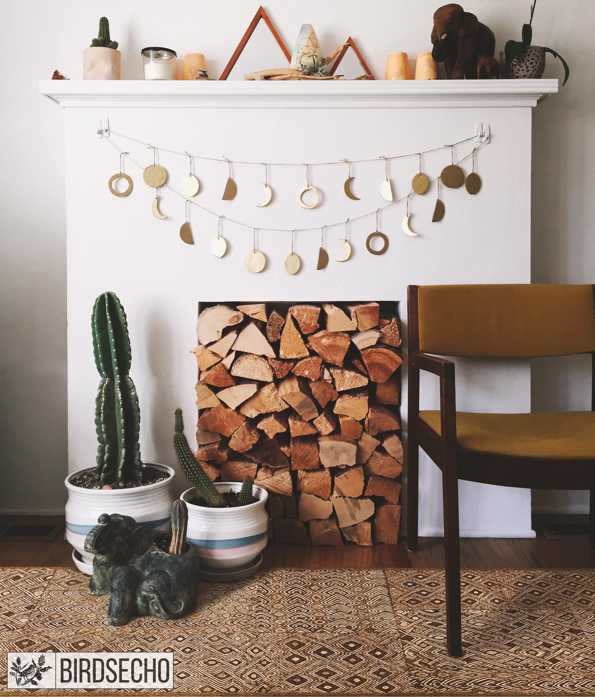 Tribal Dark Brown Vinyl Matte Teppich Vinyl Teppich moderne | Etsy