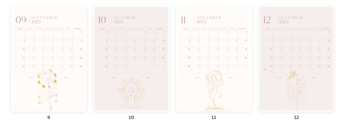 Wonder Woman Calendar Printable PDF 2023 - Etsy Israel