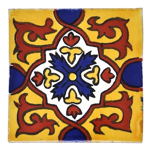 Incendio Handmade Mexican Tile - 10.5cm - Large