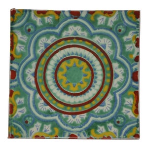 Franco Handmade Mexican Tile - 10.5cm - Large