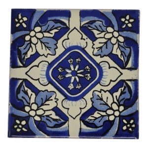 Emanuel Handmade Mexican Tile - 10.5cm - Large