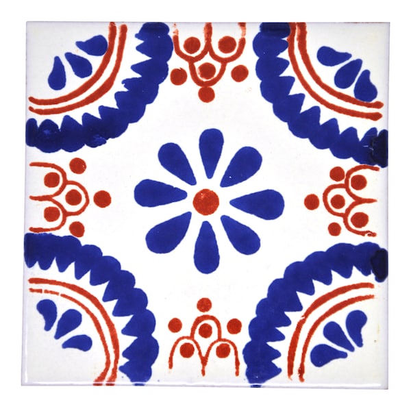 Jose Handmade Mexican Tile - 10.5cm - Large