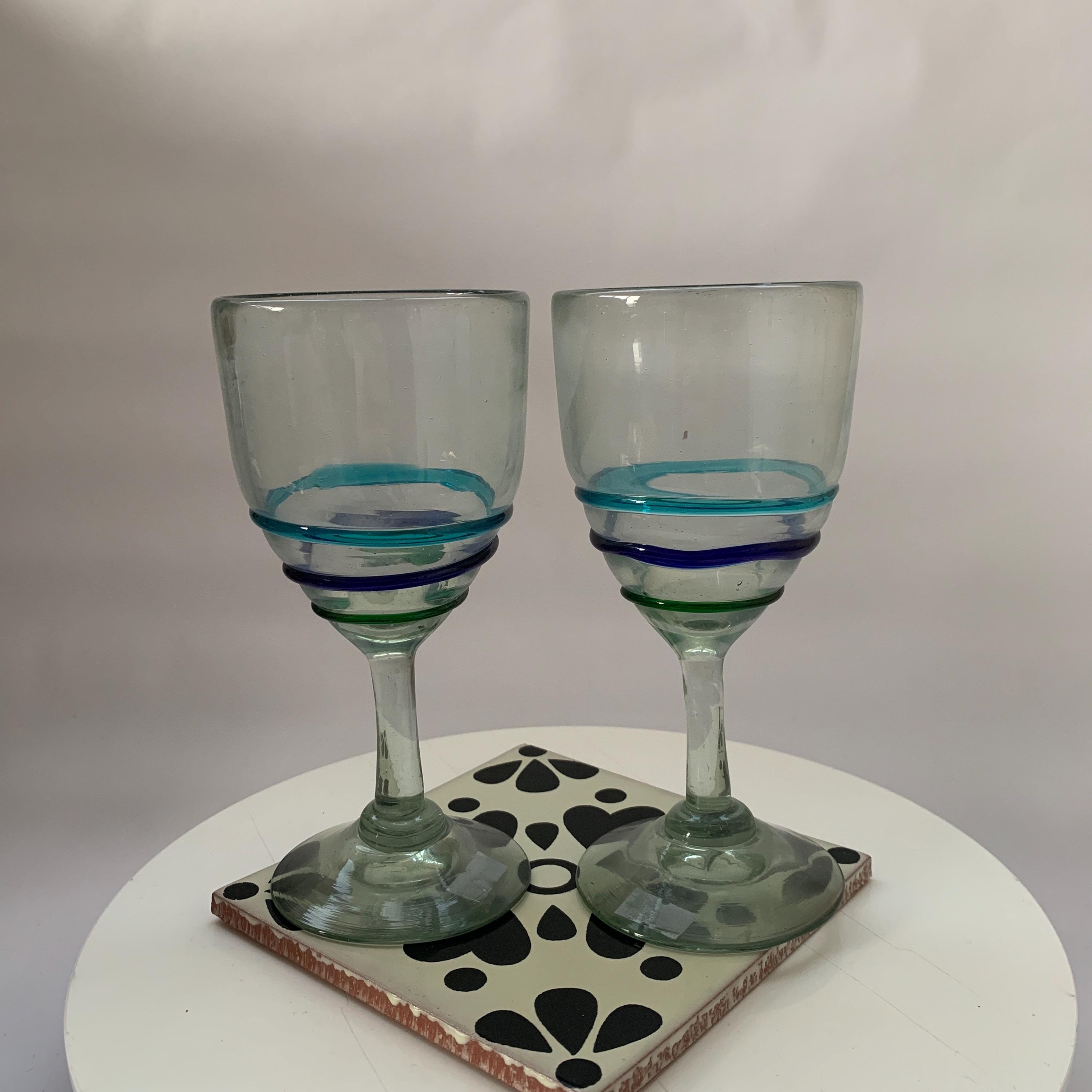 Verres à Pied Plastique Réutilisables Rose Gold x6 | Vaisselle, Cocktail, Buffet, Mise en Bouche