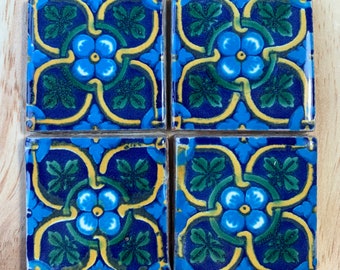 Camila 5cm Handmade Talavera Tiles from Mexico - Small