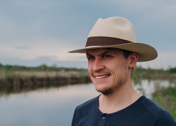 Fedora Panama Hat Handwoven in Ecuador 