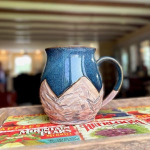 Bergmok - keramische mok natuur