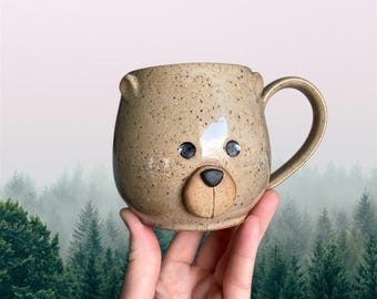 Brown Bear Mug - Made to Order