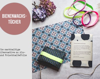 Bienenwachstücher handgemacht | Bees Wax Wraps Food Wraps nachhaltig zero waste