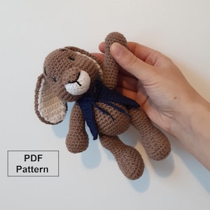 Crochet, Amigurumi Pattern, Daniel the Bunny
