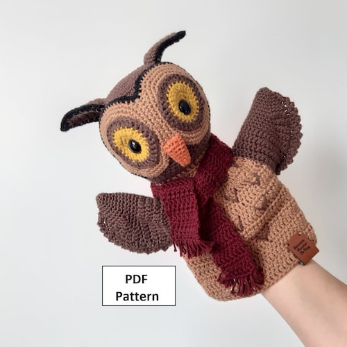 Crochet Pattern Bianca the Bunny Hand Puppet Etsy