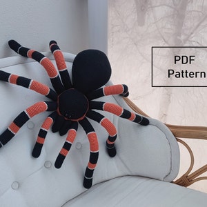 tarantula spider crochet pattern